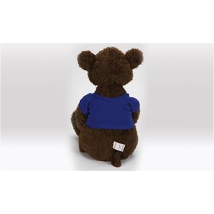 Additional Image 2 - a small stuffed animal with blue shirt