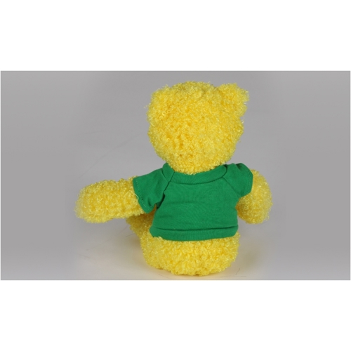 Additional Image 1 - a yellow bear with a green shirt