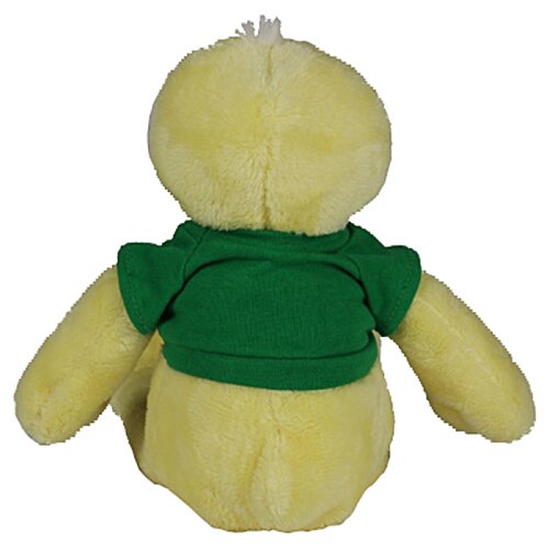Additional Image 1 - a yellow stuffed animal with green shirt