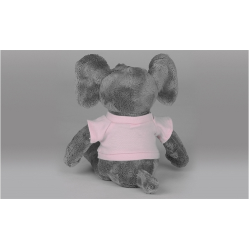 Additional Image 1 - a stuffed animal with a pink shirt