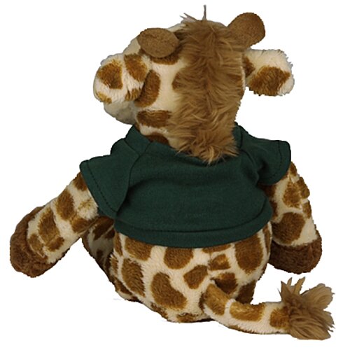 Additional Image 1 - a stuffed animal wearing a green shirt