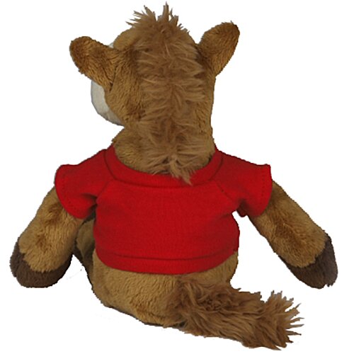 Additional Image 1 - a stuffed animal wearing a red shirt