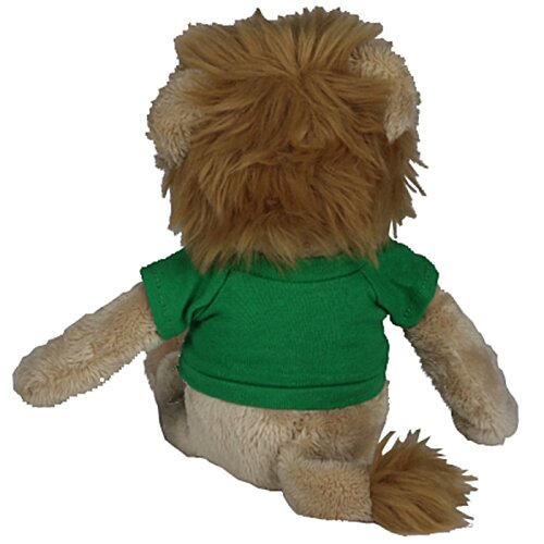 Additional Image 1 - a stuffed animal wearing a green shirt