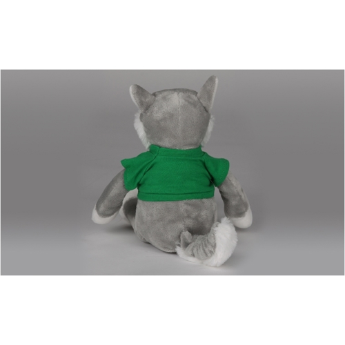 Additional Image 1 - a stuffed animal wearing a green shirt