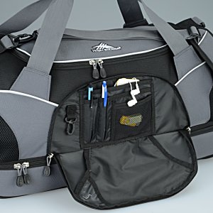 Additional Image 3 - a black and grey bag with a pocket
