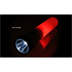 Additional Image 1 - a red light in a black background