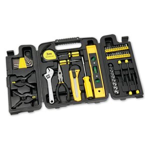 Additional Image 2 - a black toolbox with yellow and black tools