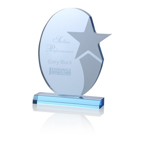 Additional Image 1 - a silver trophy with a star