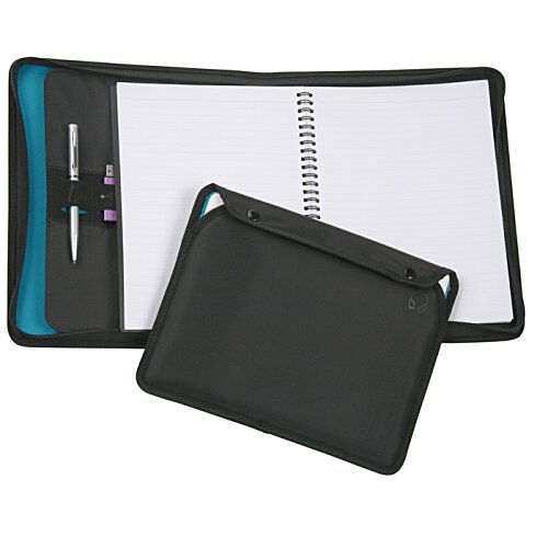 Additional Image 3 - a black and blue notebook