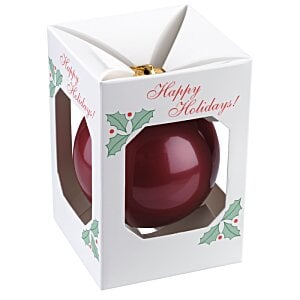 Additional Image 1 - a white box with a red ball inside