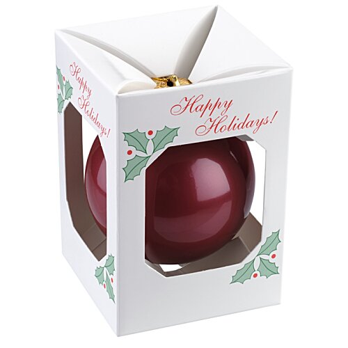 Additional Image 1 - a white box with a red ball inside