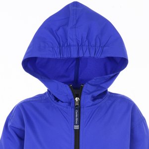 Additional Image 2 - a blue jacket with a hood