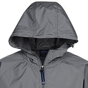 Additional Image 2 - a grey jacket with a hood