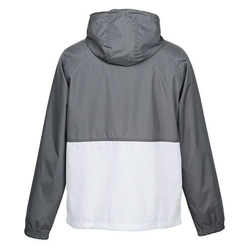 Additional Image 1 - a grey and white jacket