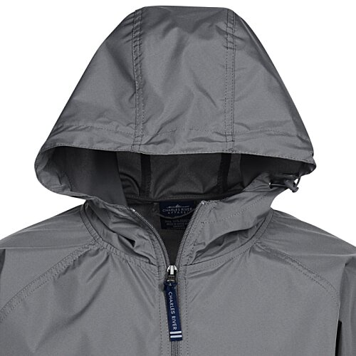 Additional Image 2 - a grey jacket with a hood