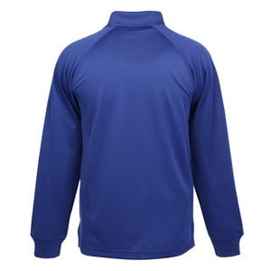 Additional Image 3 - a blue long sleeved shirt