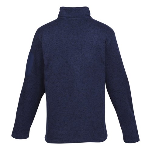 Additional Image 1 - a blue turtleneck sweater