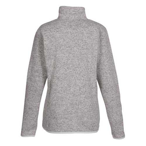 Additional Image 1 - a grey turtleneck sweater