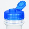 View Image 3 of 3 of Refresh Flared Water Bottle with Flip Lid - 16 oz. - Clear