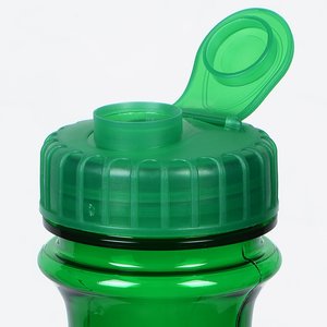Additional Image 2 - a green plastic bottle with a green cap