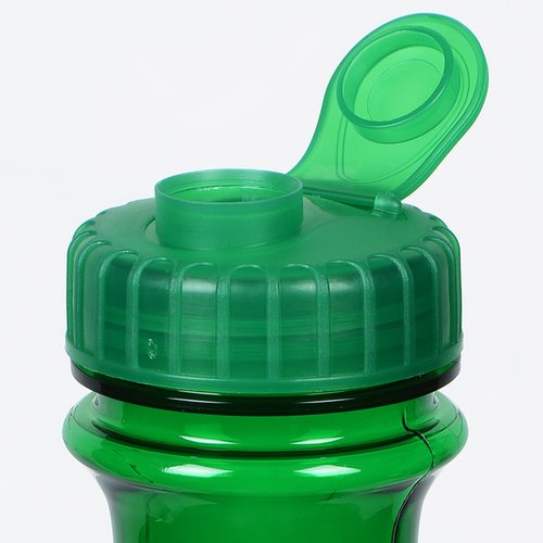 Additional Image 2 - a green plastic bottle with a green cap