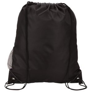 Additional Image 1 - a black backpack with straps