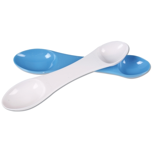 Additional Image 1 - a white and blue spoons