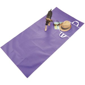 Additional Image 1 - a purple mat with a person on it