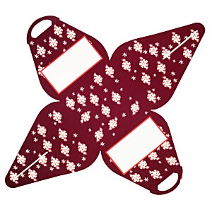 Additional Image 1 - a red and white basket