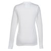 View Image 2 of 2 of District Concert Long Sleeve V-Neck T-Shirt - Ladies' - White