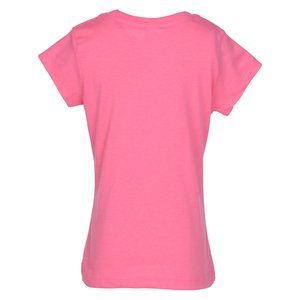 Additional Image 1 - a pink shirt on a white background