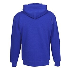 Additional Image 1 - a blue hoodie with a white background