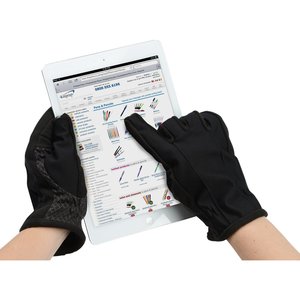 Additional Image 1 - a pair of hands wearing black gloves