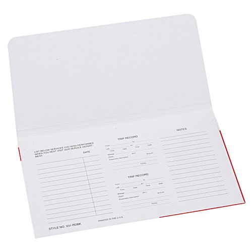 Additional Image 1 - a white paper with a red border