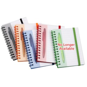 Additional Image 3 - a group of notebooks with pens