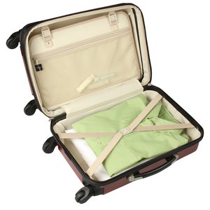 Additional Image 2 - a suitcase with a green cloth inside