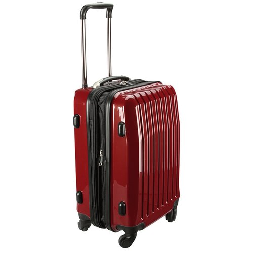 Additional Image 4 - a red suitcase with wheels