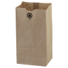 View Image 2 of 2 of Paper Lunch Sack - Brown