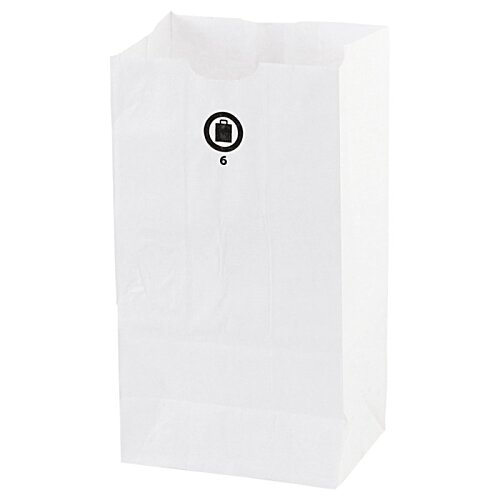 Additional Image 1 - a white bag with a circle on it