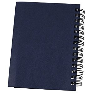 Additional Image 2 - a blue notebook with spiral bound
