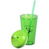View Image 2 of 3 of Loop Acrylic Tumbler with Straw - 16 oz.