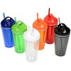 View Image 3 of 3 of Loop Acrylic Tumbler with Straw - 16 oz.
