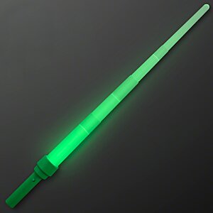 Additional Image 3 - a green light saber on a black background