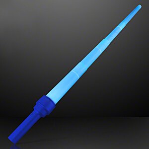 Additional Image 4 - a blue light saber on a black background