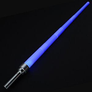 Additional Image 3 - a blue light saber on a black surface