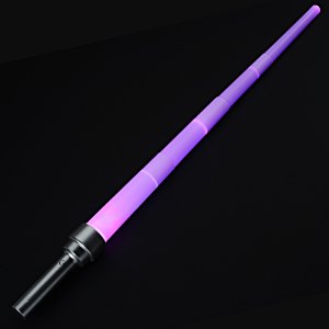 Additional Image 8 - a purple light saber on a black background