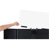 View Image 2 of 4 of Briefcase Tabletop Display with Curved Header - 18" x 48" - Full Color
