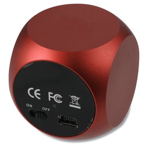 Additional Image 4 - a red cube with black buttons