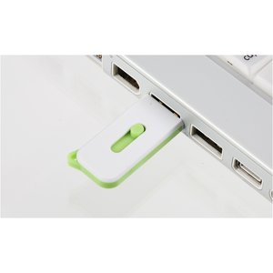 Additional Image 3 - a white object with green edges