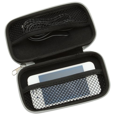 Additional Image 2 - a black case with a cell phone in it